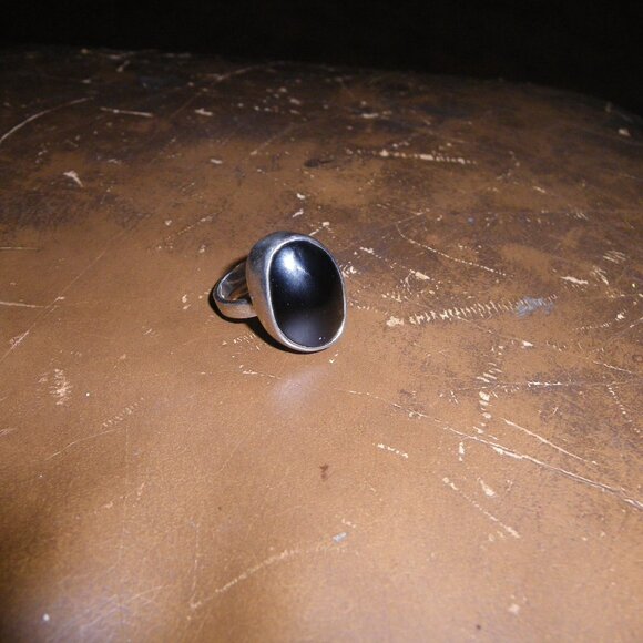 Jewelry - Women's Sterling Silver & Onyx Statement Ring